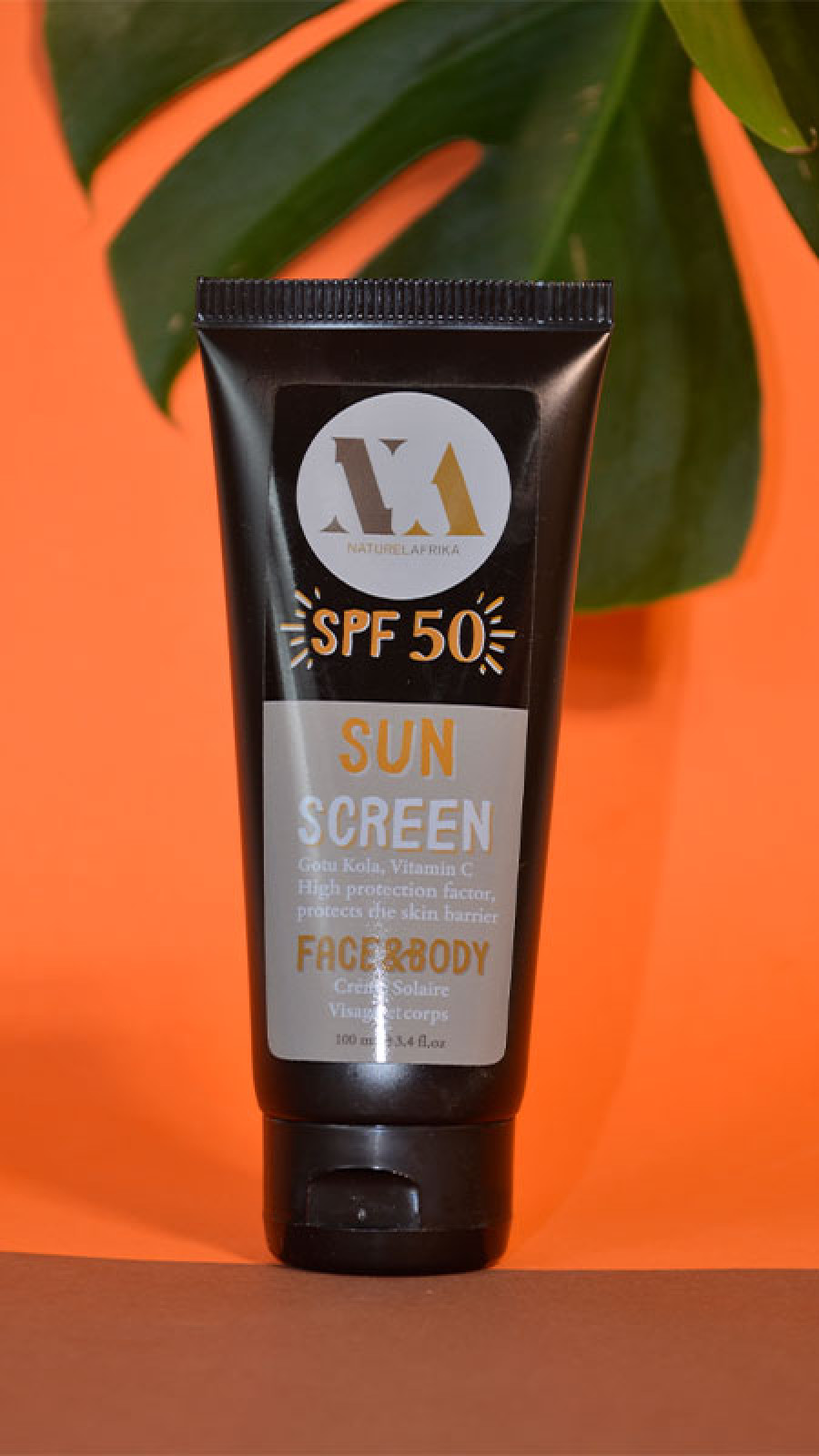 SPF50+ Sun Screen Cream face& body 100ml High Protection UVA+UVB Broad ...